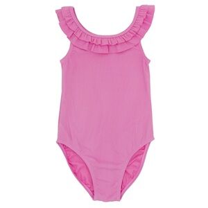 Feather 4 Arrow Vacay Ruffle Rib One Piece - Size 6 NEW!